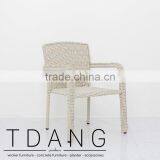 Hampton Wicker Dining Chair - Outdoor Patio Furniture - Wicker Furniture thumbnail-2