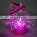 Flashing LED Color Changing Small Acrylic Snowman thumbnail-6
