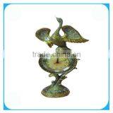 Decorative Swan Clock Resin Sculpture thumbnail-1