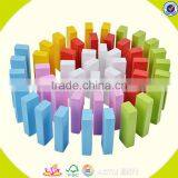 Wholesale Hot Sale 48 Pcs Wooden Toddler Stacking Bricks Toy Teaching Aid Wooden Toddler Stacking Bricks Toy W13D151 thumbnail-2