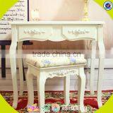 2017 New Design Wooden Table and Chair Set Solid Wooden Table and Chairs Bedroom Furniture Wooden Table and Chair Set W08G191 thumbnail-1