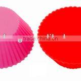 Silicone Cake Baking Cup Cake Mould / Cookie Cup Cookie Moulds thumbnail-1