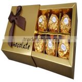 Environmental protection one-time chocolate biscuit candy food packaging