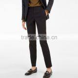 Ladies Wool Pants Winter Working High-waisted Trousers for Women thumbnail-1