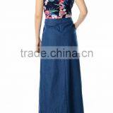 Woman Fashion Maxi Dress Belted Casual Dresses Women Summer thumbnail-5