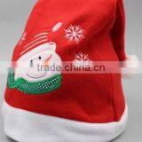 Christmas Party Red And White Cap For Claus Dress Costume Holiday Santa Hat thumbnail-3