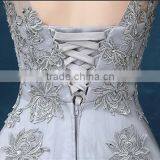 Short Sleeve Lace Party Evening Fashion Night Dress Patterns thumbnail-3