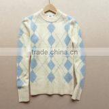 2017 White Colour Pattern Women Sweater Designs Pictures thumbnail-1