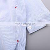 S33426W School Girl Blouse Cotton Striped Embroidery Cartoon Shirts Blouse thumbnail-6