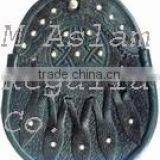 Black Leather Day Wear Sporran thumbnail-1