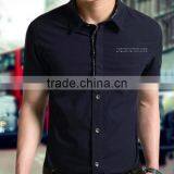 Short Sleeve Fashion Shirts for Men Italian Style Design thumbnail-1