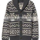 Soft Sweater Turn -down Collar Cardigan Boys Sweater thumbnail-1