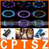 D105 Waterproof 14 Led Programmed Changeable Patterns Bicycle Light Plastic Led Bike Wheel Light thumbnail-6