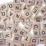 wood scrabble tile