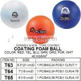 Colorful Soft Touch Foam Seamless Ball thumbnail-1