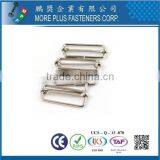 Taiwan Brass Metal Copper Gold Plated Steel Adjust Buckle Slide Strap Buckle thumbnail-3