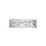 Custom Dustproof, Shake-proof, Pickproof 64 Stainless Steel Keyboard With Trackball