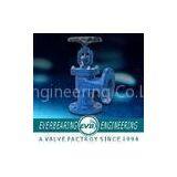 Longer Service Life Water Angle Type Globe Valve, High Performance Manual Stainless Steel Cast Iron thumbnail-1