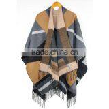 Women Winter Tartan Soft Cashmere Feeling Oversized Plaid Tartan Blanket Scarf thumbnail-4