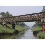 Compact 100 Prefabricated Steel Bailey Bridge for Temporary Use thumbnail-1