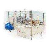 Automatic Glass / PET Bottle Packaging Machine Case Former With Adhesive Tape For Beverage