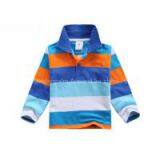 Kids Wholesale Two Color Polo Shirt thumbnail-3