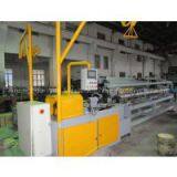 Full automatic chain link fence machine