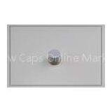 Essential Oil Aluminum Screw Cap With White Printing , 1814mm