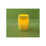 Customized ABS Plastic Yellow Light Plastic Led Candles With Timer 4inch 6inch
