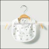 Digital Printed Saliva Towel Bib,organic Cotton Snap Fastener Baby Bib thumbnail-2