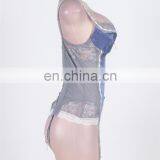 Fashionable Mature Women Plus Size Garter Belt Lingerie thumbnail-5