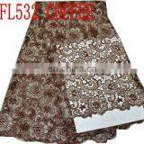 Hot Africa Voile Lace for Wholesale/retail(FL532)high Quality/best Price/prompt Delivery/in Stock/popular in European Market thumbnail-2