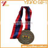 Competition Custom Award Metal Running Sports Medal With Ribbon thumbnail-6
