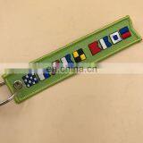 Woven Key Tag Flights Keyring Custom for Cars