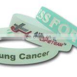 Cheap Debossed Full Color Funny Silicone Wristbands thumbnail-6