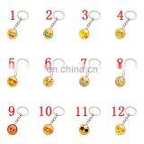Emoji Expression Series Metal Keychain Manufacturers in China thumbnail-3