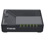 2FXS Port network voip phone adapter voip adapter pulse dialing for FTA5102