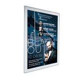 Rounded Aluminum Alloy Picture Frame Poster Frame Publicity Display Picture Frame Hanging Wall Tempered Glass Focus Elevator Frame Advertising Frame thumbnail-1