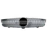 Верхняя хромированная черная решетка переднего бампера, подходящая для Mercedes Benz CLS Class W219 2008 - 2011 годов выпуска thumbnail-2