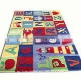 HAND-TUFTED KID RUG - EDUCATIONAL ALPHABET thumbnail-1