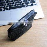 Felt Laptop Charger and Mouse Travel Pouch Case With Zipper thumbnail-3