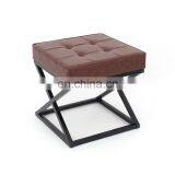 Customized Newest Design Home Storage Metal Round Changing Shoes Stool thumbnail-3