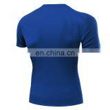 Wholesale Custom High Quality Fitness Compression Sport Gym T Shirt for Men thumbnail-3