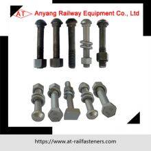 Rail Joint Bolts, Fish Bolts, Track Bolts for Conjunction Railway Rail Joint Bars thumbnail-2