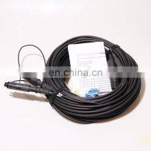 Mini(IP-MPO)(M)Elite-LC SM 24F 7.0mm LSZH Black 30m Outdoor Waterproof IP68 Cable MPO to LC Patch Cord thumbnail-3