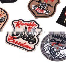 Custom Personalized Self Adhesive Embroidery Patches Decorate Woven Patches for Clothing thumbnail-2