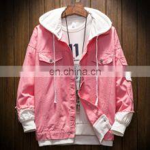 The New Listing Baseball Jacket Custom Fleece Denim Woman Man Windproof Down Sweatersuit Sweatsuit thumbnail-4