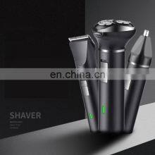 Reasonable Price 3 in 1 Good Rechargeable Razor Hair Machine USB Shaving Electric Shaver thumbnail-3