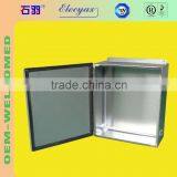 SK-092 Network Distribution Box With Lock Wall Mount Stainless Steel Box Distribution Box
