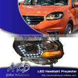 AKD Car Styling for Renault Koleos LED Headlights A-Type 2012-2014 Koleos LED Head Lamp Projector Bi Xenon Hid H7 thumbnail-1
